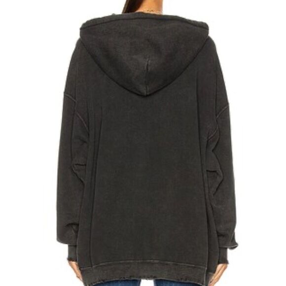 R13 Elvis Flag Logo Oversized Hoodie - Picture 3 of 10